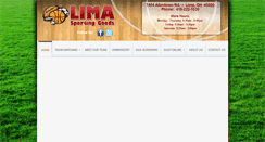Desktop Screenshot of limasportinggoods.net